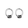 Boucle d'oreille homme clip