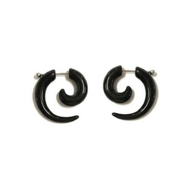 Boucle d'Oreille Homme CORNE (Paire)