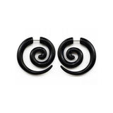 Boucle d'oreille corne