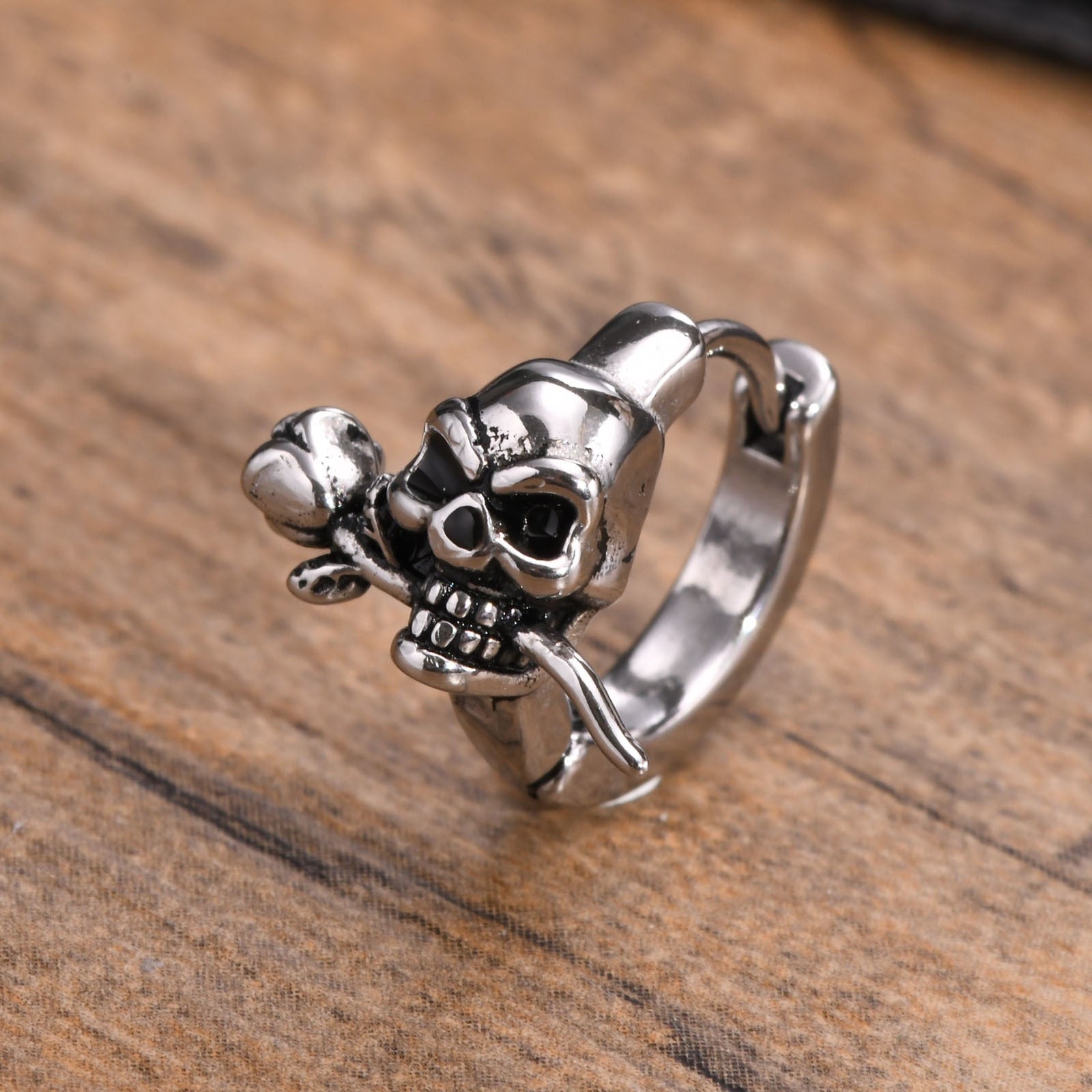 Boucle d’Oreille Homme CRÂNE