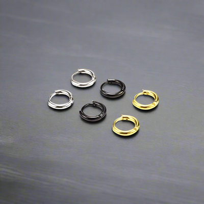 Boucle d'Oreille Homme CRÉOLE (Paire)