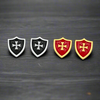 Boucle d’Oreille Homme CROIX DE MALTE (Paire)