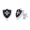 boucles d'oreilles ordre des templiers
