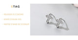 Croix Boucle d'Oreille Homme