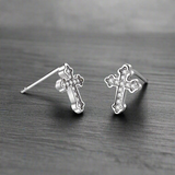 Boucle d’Oreille Homme CROIX (Paire)