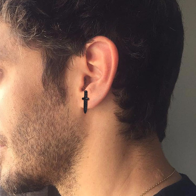 puce d'oreille dague homme