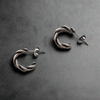 Boucle d’Oreille Homme DEMI ANNEAU (Paire)