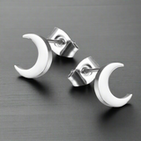 Boucle d’Oreille Homme DEMI LUNE (Paire)