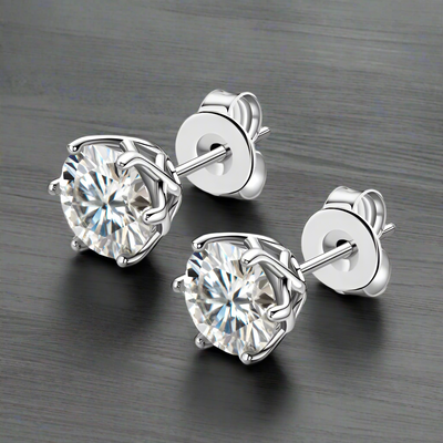 Boucle d'Oreille Homme DIAMANT BRILLANT (Paire)