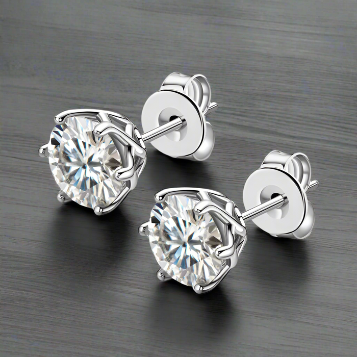 Boucle d'Oreille Homme DIAMANT BRILLANT (Paire)