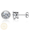 Boucle d'oreille homme diamant moissanite