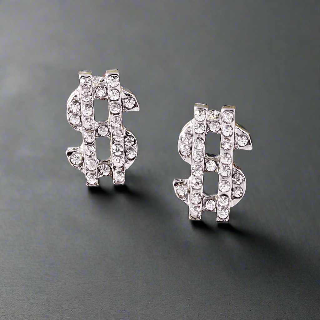 Boucle D’Oreille Homme DOLLAR (Paire)