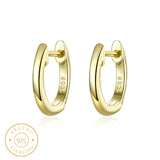 Boucle d'oreille homme dorée
