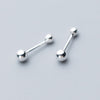 Boucle d’Oreille Homme DOUBLE BOULE (Paire)