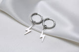 Boucle d’Oreille Homme ÉCLAIR (Paire)