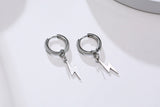 Boucle d’Oreille Homme ÉCLAIR (Paire)