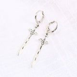 Boucle d'oreille épée pour homme