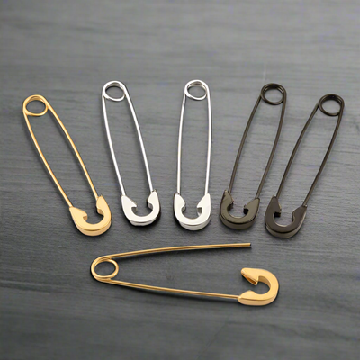 Boucle d'Oreille Homme ÉPINGLE À NOURRICE