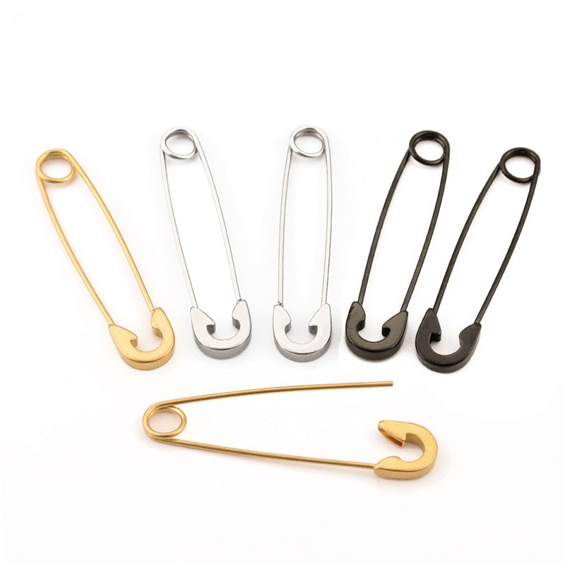 Boucle d'Oreille Homme épingle a nourrice