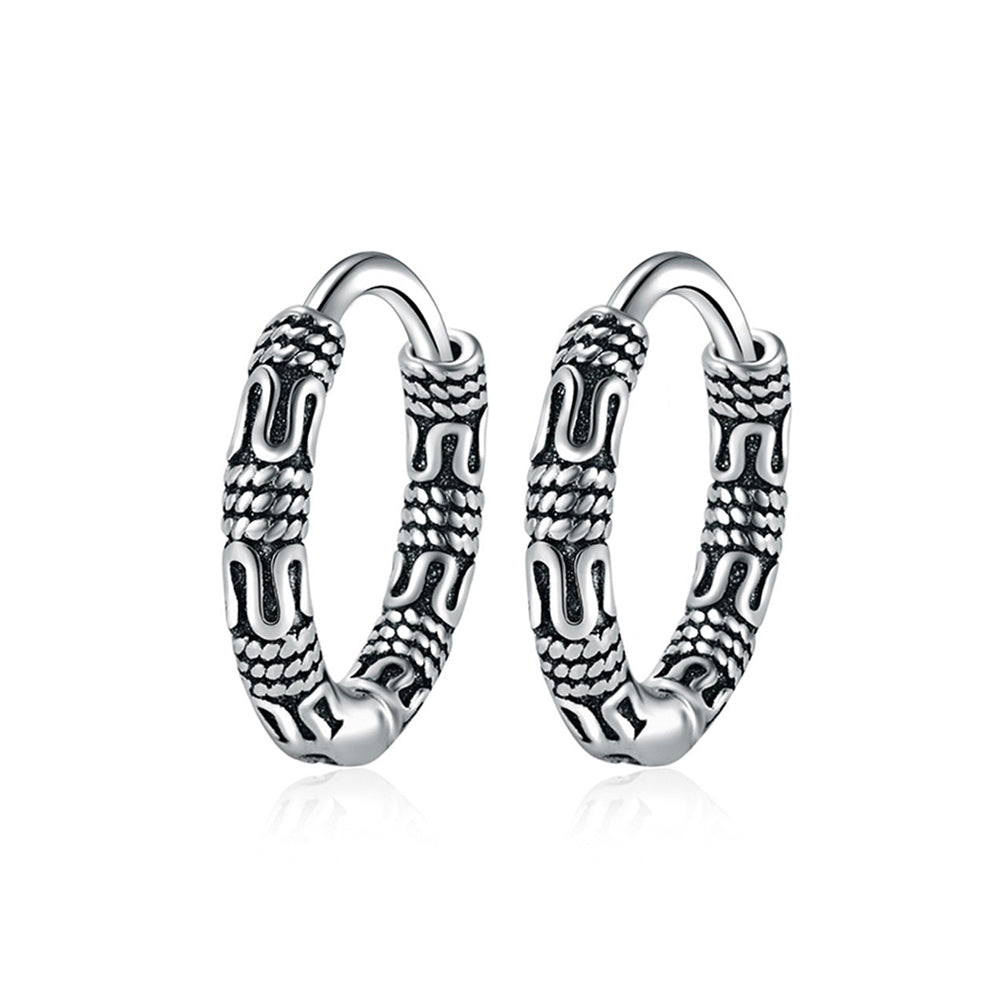 Boucle d'Oreille Homme ETHNIQUE (Paire)