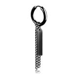 Boucle d'oreille fantaisie homme