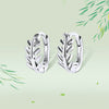Boucle d’Oreille Homme FEUILLE LAURIER (Paire)