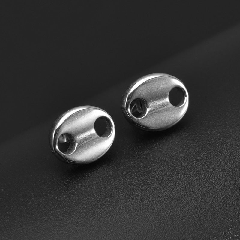 Boucle d'Oreille Graine de Café