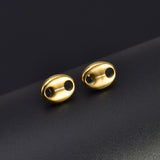 Boucle d'Oreille Grain de Café pour Homme