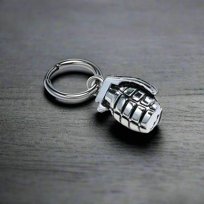 Herrenohrring GRANATE