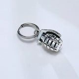 Boucle d'Oreille Homme Grenade