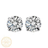 Boucle d'oreille homme gros diamant