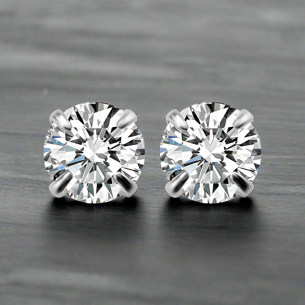 Boucle d’Oreille Homme GROS DIAMANT (Paire)