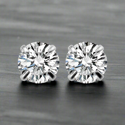 Boucle d'Oreille Homme GROS DIAMANT (Paire)