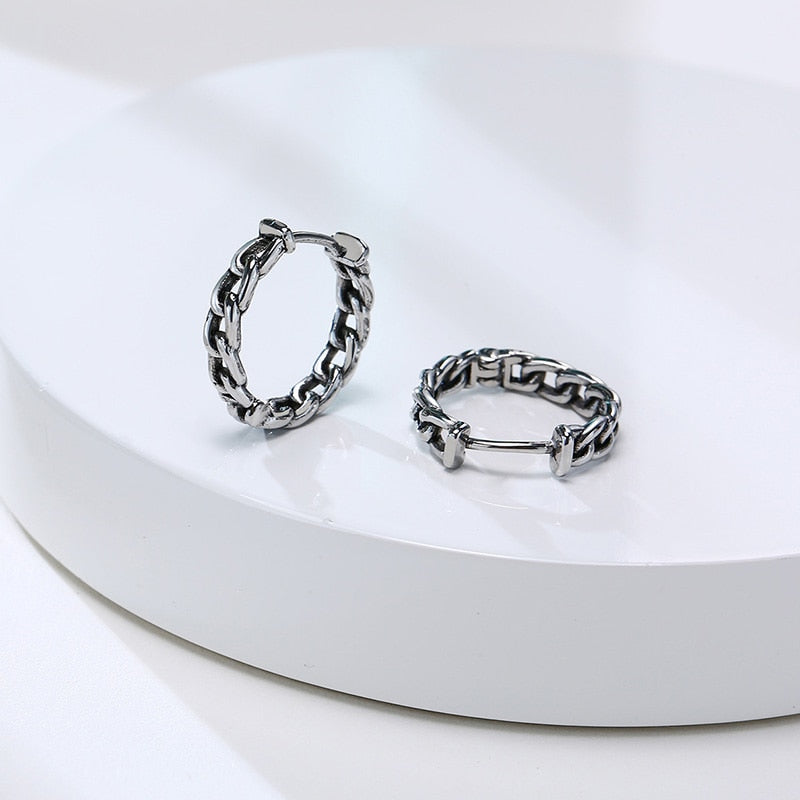 boucle d'oreille homme hipster