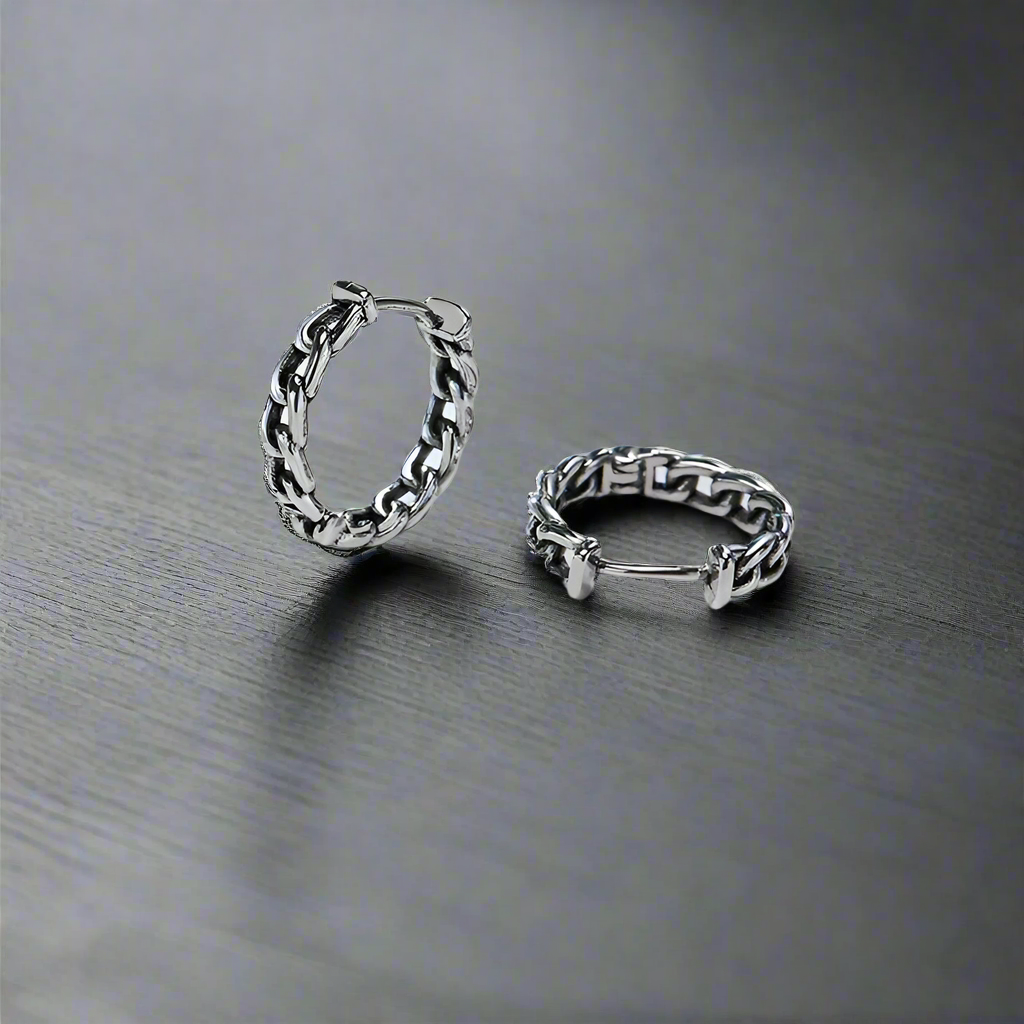 Boucle d’Oreille Homme HIPSTER (Paire)