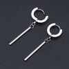 Boucle d’Oreille Homme LONGUE (Paire)