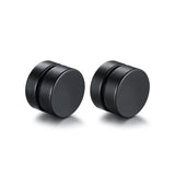 puce d'oreille noir aimanté 