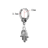 Anneau d'oreille Homme MAIN DE FATMA
