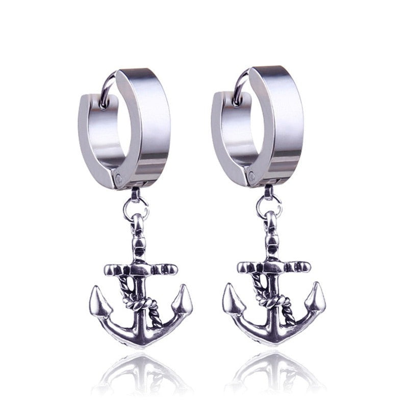 Boucle d'Oreille Homme MARIN (Paire)