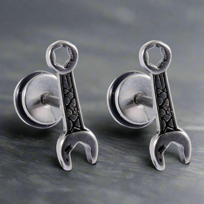 Boucle d'Oreille Homme MÉCANIQUE