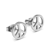 Boucle d'Oreille Homme Peace