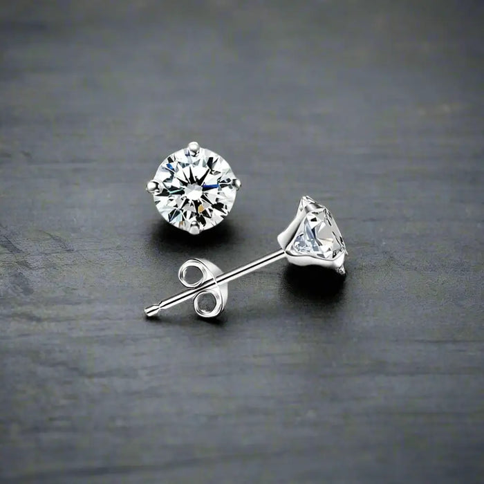 Boucle d'Oreille Homme PETIT DIAMANT (Paire)