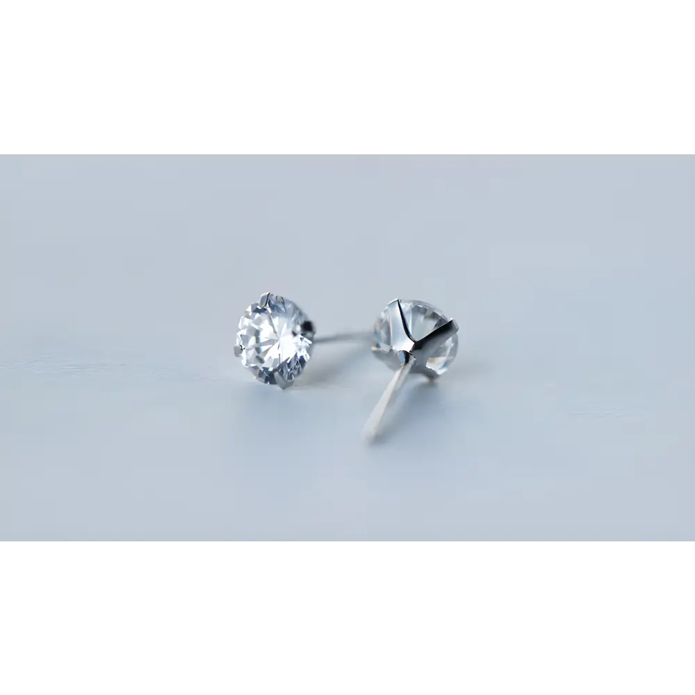 Boucle d’Oreille Homme PETIT DIAMANT (Paire)
