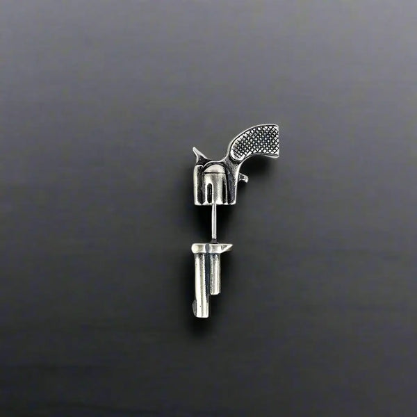 Boucle d’Oreille Homme PISTOLET