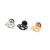 Boucle d'Oreille Homme Poing Américain