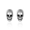 Boucle d'oreille homme skull