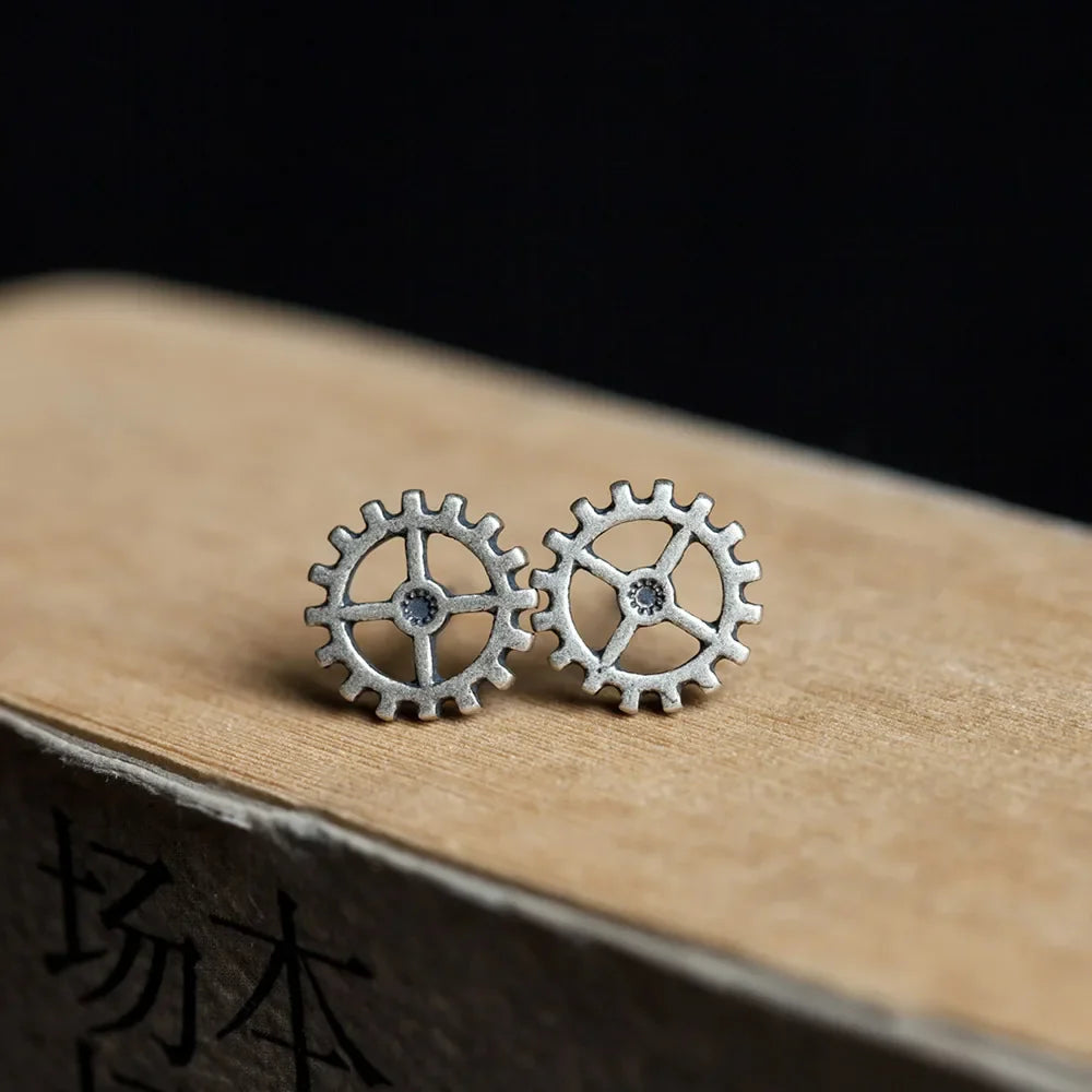Boucle d'Oreille Homme STEAMPUNK