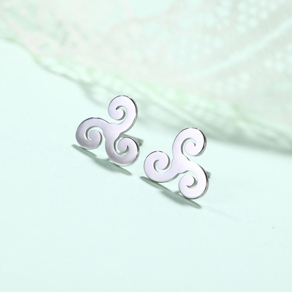 Boucle d’Oreille Homme TRISKEL (Paire)