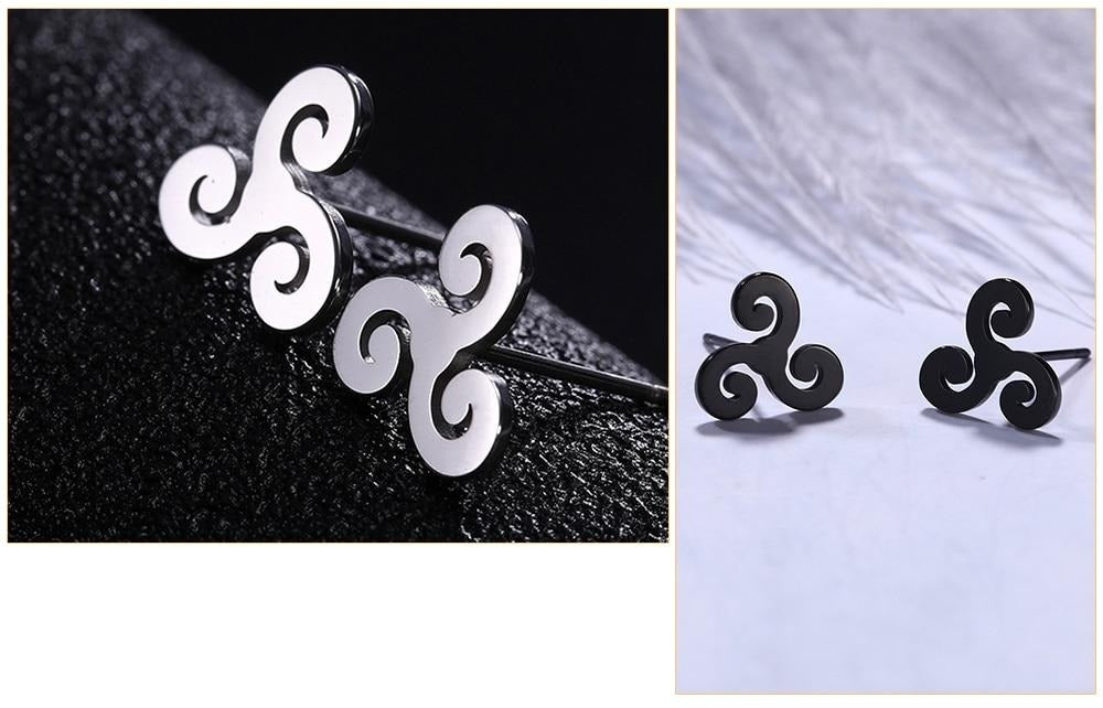 Boucle d’Oreille Homme TRISKEL (Paire)