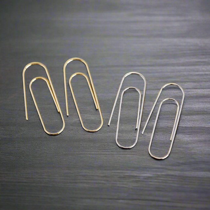 Boucle d'Oreille Homme TROMBONE (Paire)